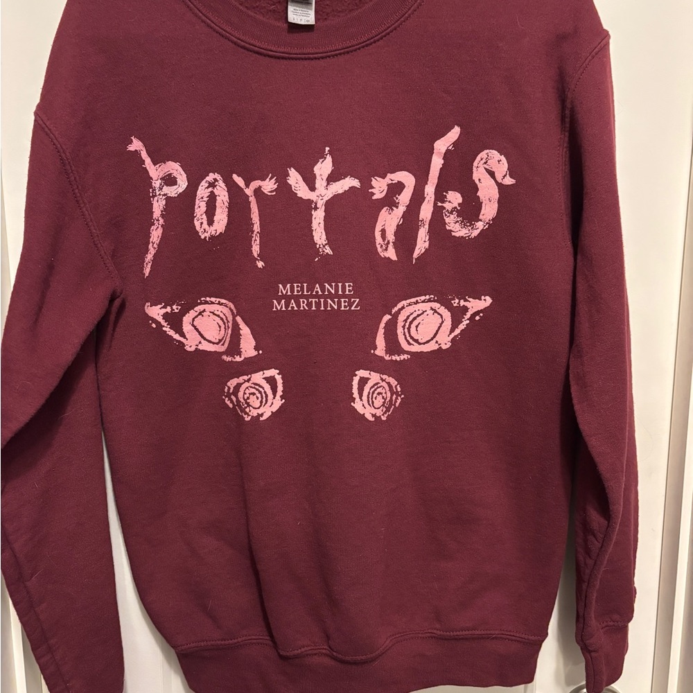 Melanie Martinez: Portals Red and Pink  Sweatshirt